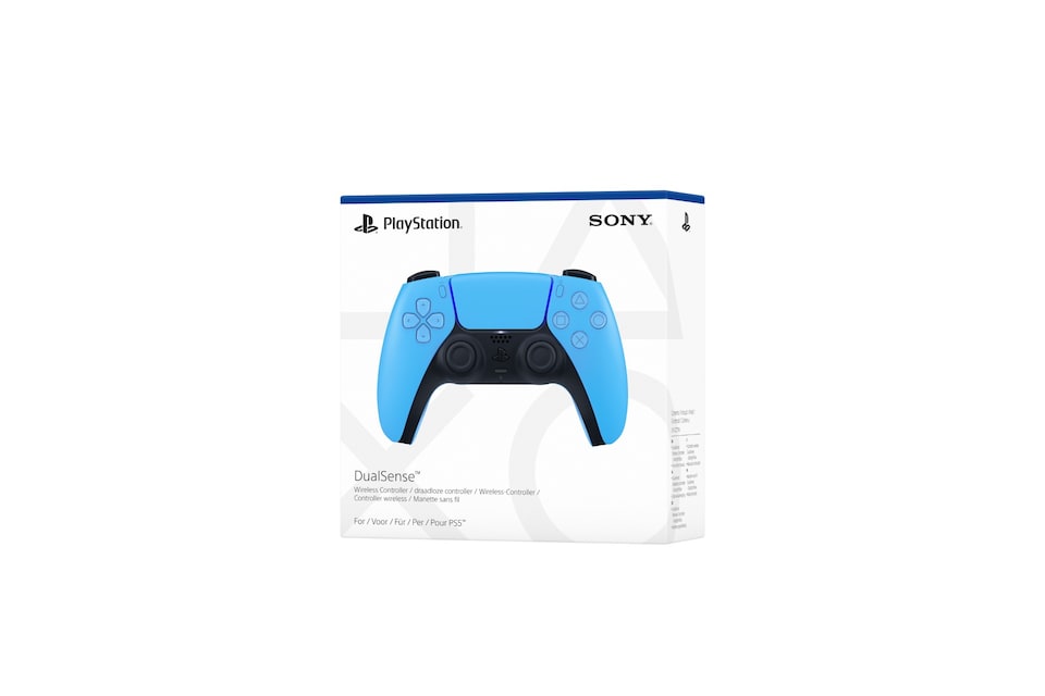 image 1 of Sony DualSense Wireless-Controller - Starlight Blue - PlayStation 5 - 1000040195 - P5AEPJSNY57600 | Blue