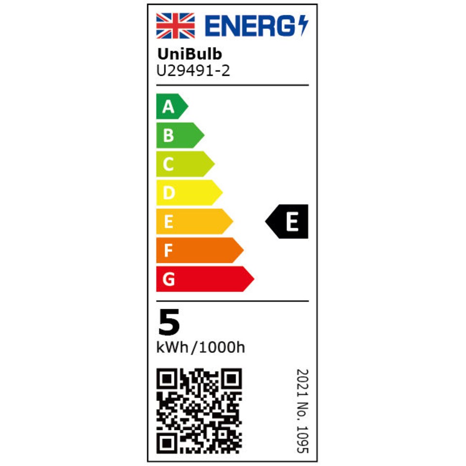 image 1 of UniBulb LED G9 470lm 4.2W (Replaces 40W) 2700K (Warm White) Capsule Light Bulb - Box of 2 | Clear | Warm White | 2