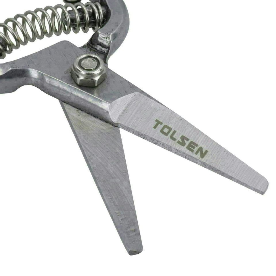 image 1 of Straight Pruning Hand Shears Cutters 200mm Flower Florist Scissors Garden Plant
