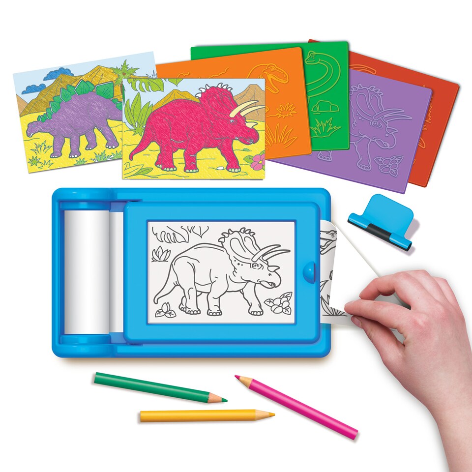 image 1 of KidzMaker - Dinosaur Rub Art Studio