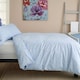 image 2 of Meadow Cotton Duvet Set with Printed Design