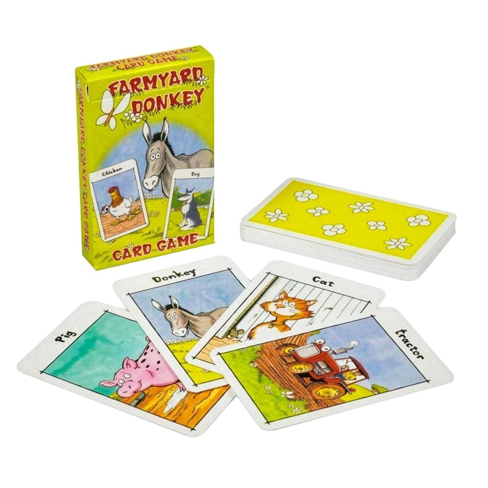 Cartamundi Farmyard Donkey Card Game - Multicoloured - One Size