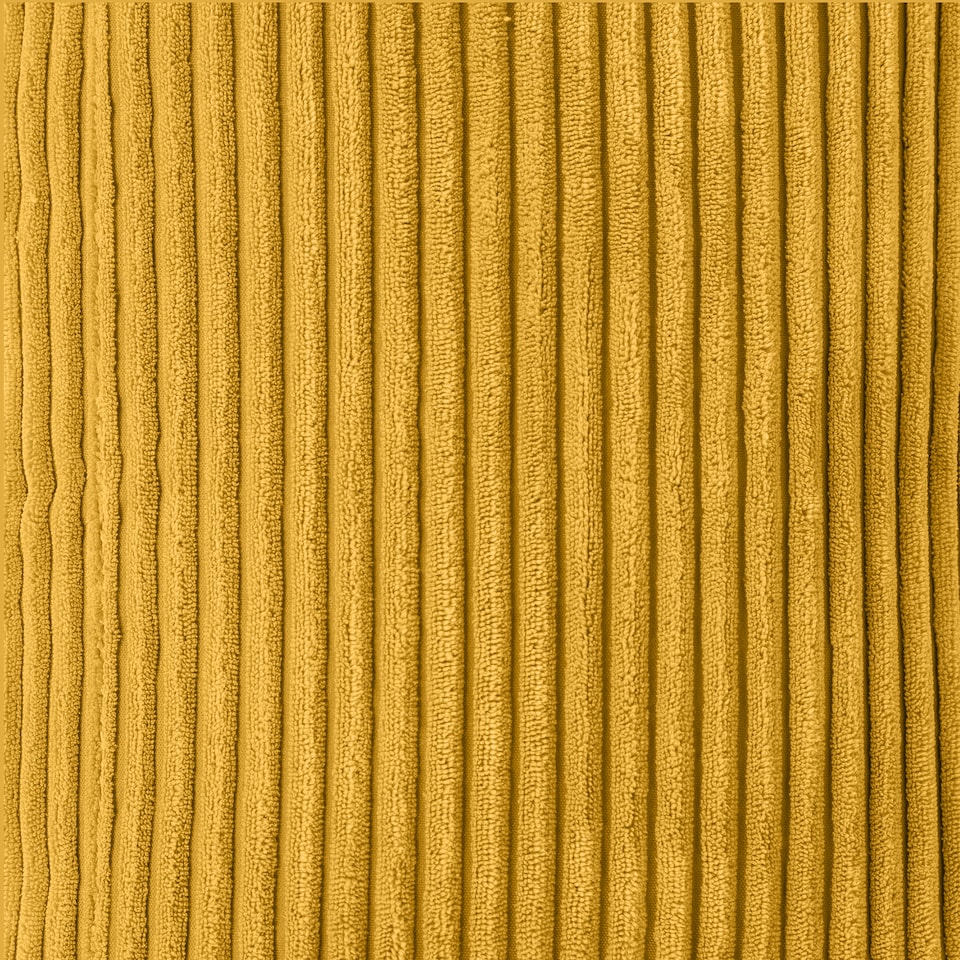 image 1 of Kingston Cord Adults Bean Bag Chair and Pouffe, Ready Filled Beanbag and Footstool Ochre Yellow | Yellow | Ochre Yellow | 2