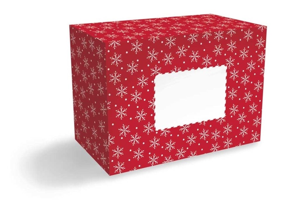 image 1 of Gifting Christmas Medium Postal Box