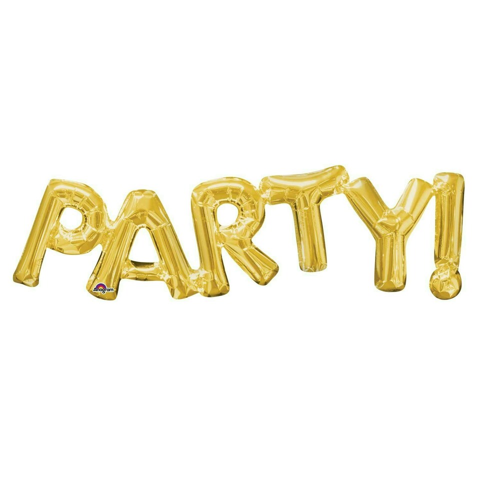 Phrase: 'Party' Gold N/A