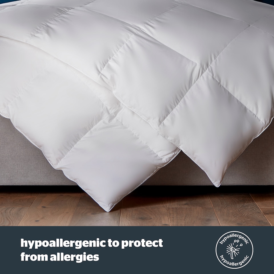 image 1 of Silentnight Feather and Down 10.5 tog Duvet | White | SuperKing