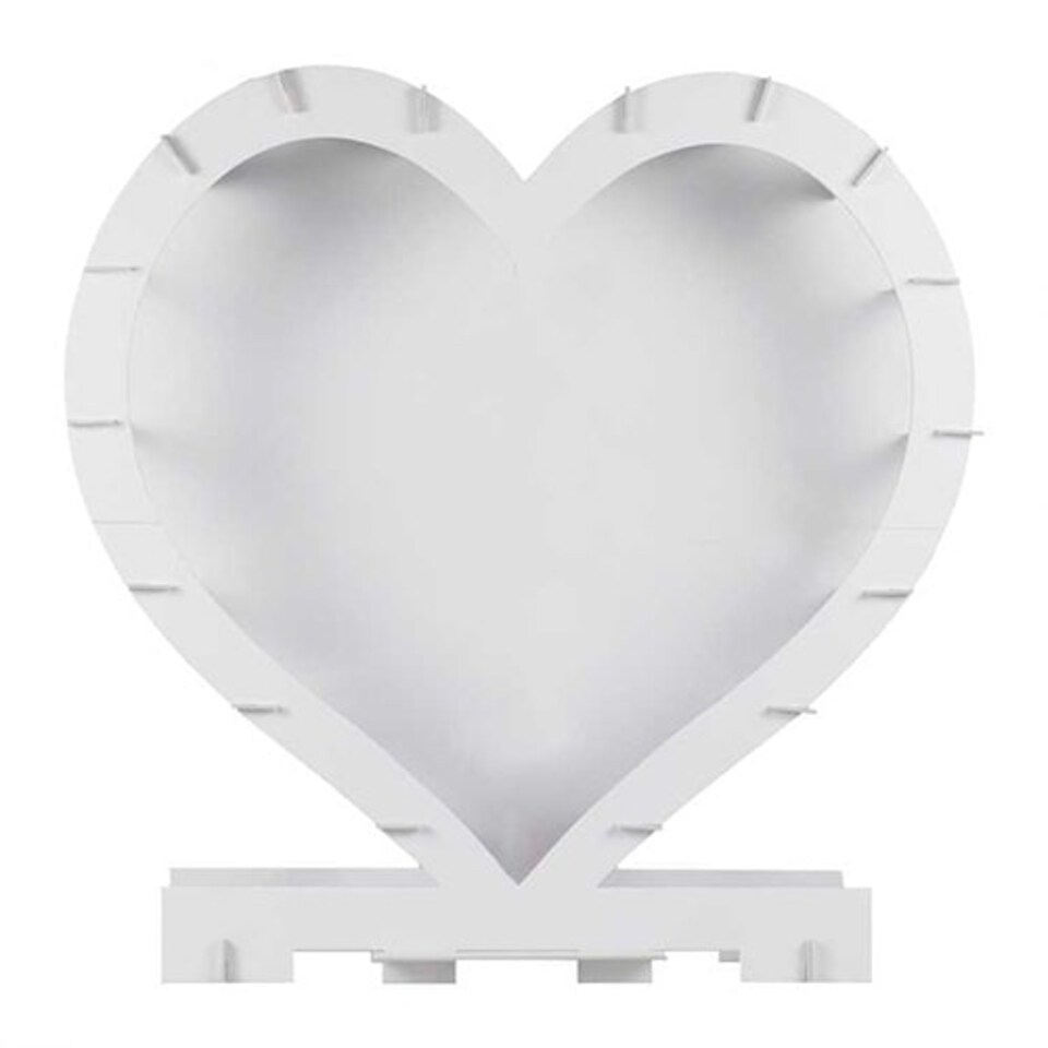 Heart Shaped Mosaic Balloon Frame