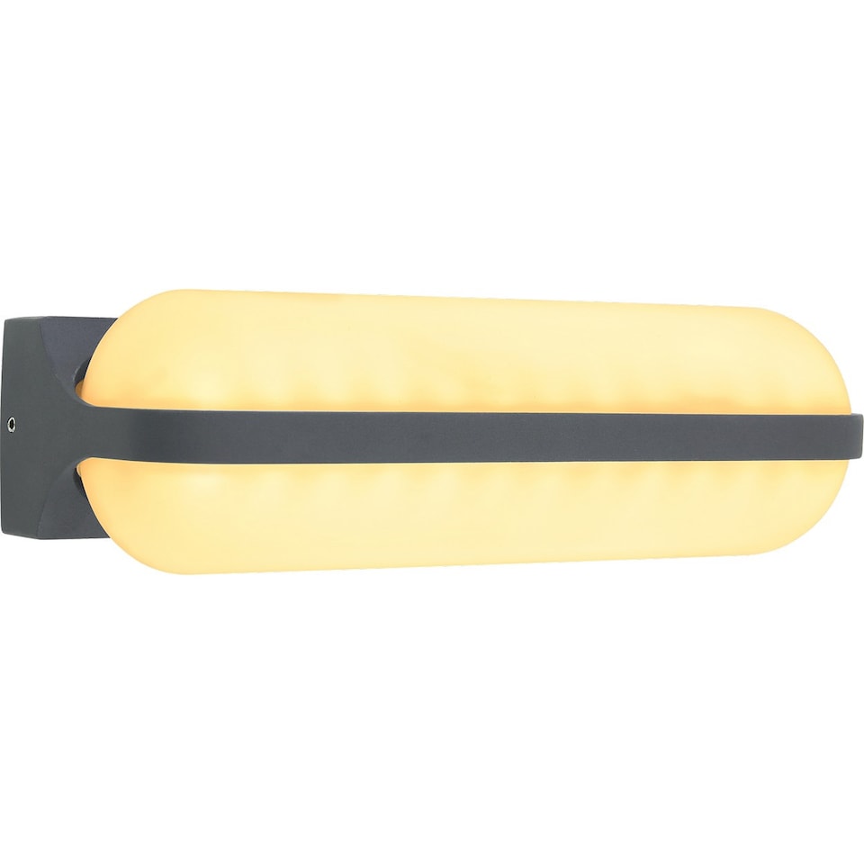 image 1 of Honna Outdoor Up Down Wall Lamp Anthracite IP54 LED 3000K