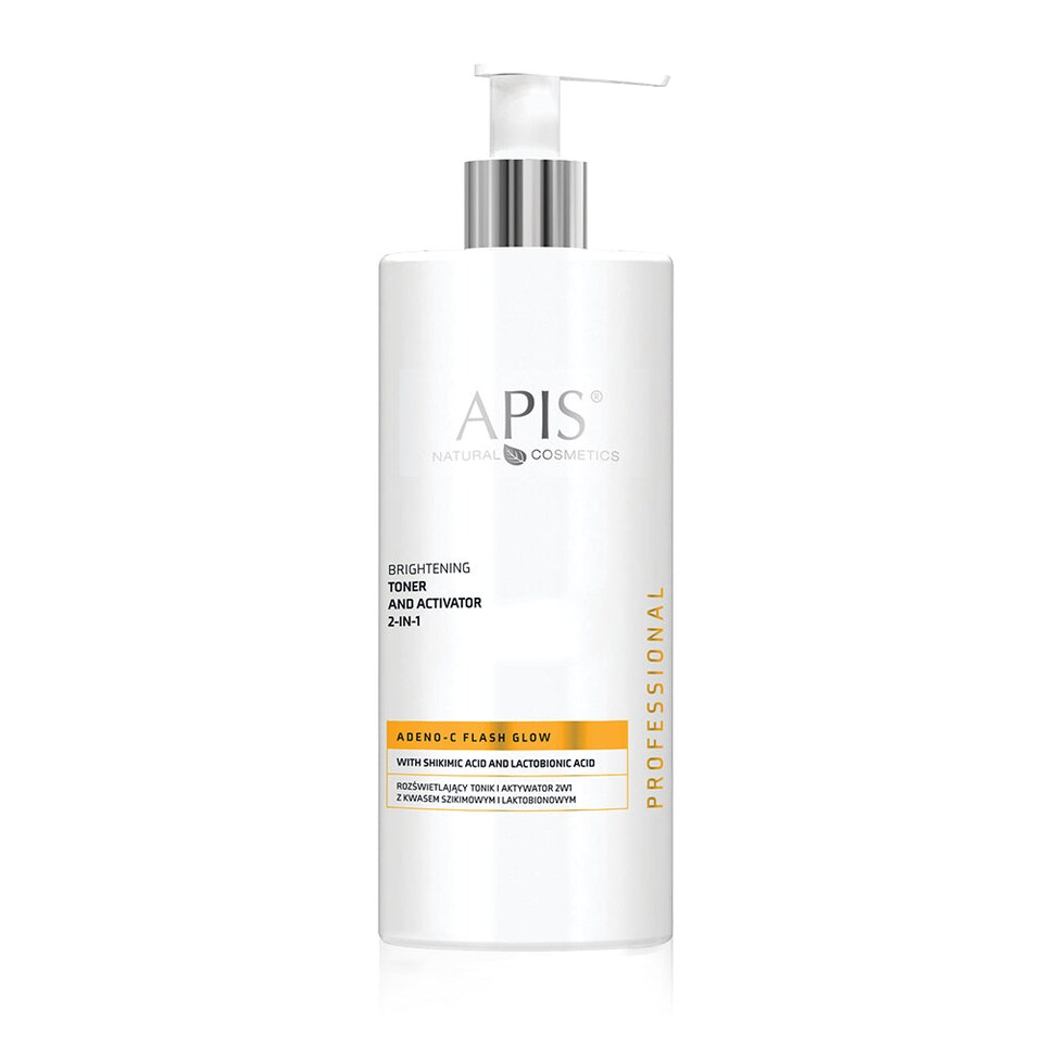 image 1 of Apis ADENO-C Flash Glow Illuminating Toner & Activator 2-in-1 | 500ml