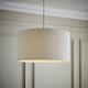 image 2 of ValueLights Reni Large Cream Boucle Pendant Shade | Cream