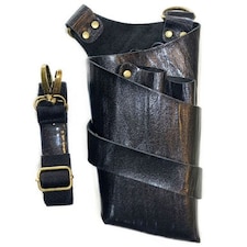 Kobe Nero Leather Scissor Pouch N/A