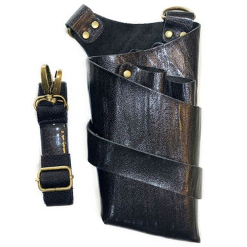 image 1 of Kobe Nero Leather Scissor Pouch N/A