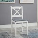 image 4 of Solid Wooden Kitchen Dining Table and 4 Chairs