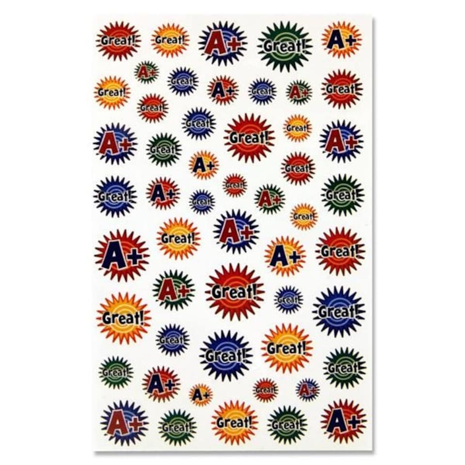 image 1 of Book of 700+ Teachers Reward Stickers by Clever Kidz