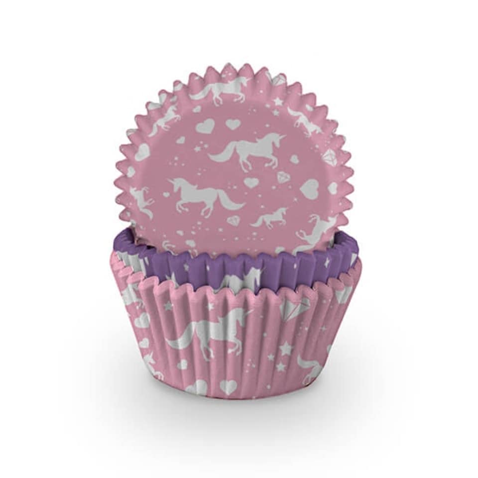 image 1 of Anniversary House Unicorn Cupcake Cases Pack of 75