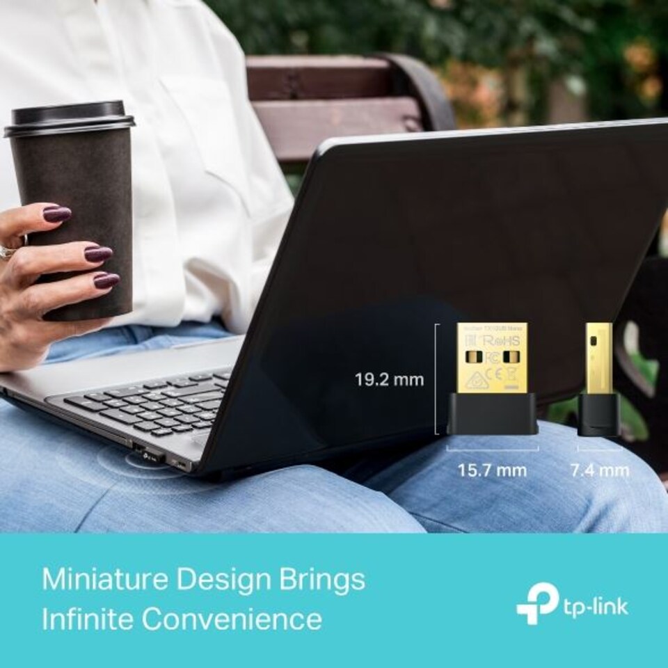 image 1 of TP-LINK TX10UB Network Cards - Black
