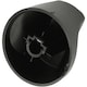 image 2 of SPARES2GO Black Control Knob Switch for Hotpoint Hot-Ari DH53K DH53KS DH93CK MH99.1 SH31K SH33K SH33KS Oven Cooker