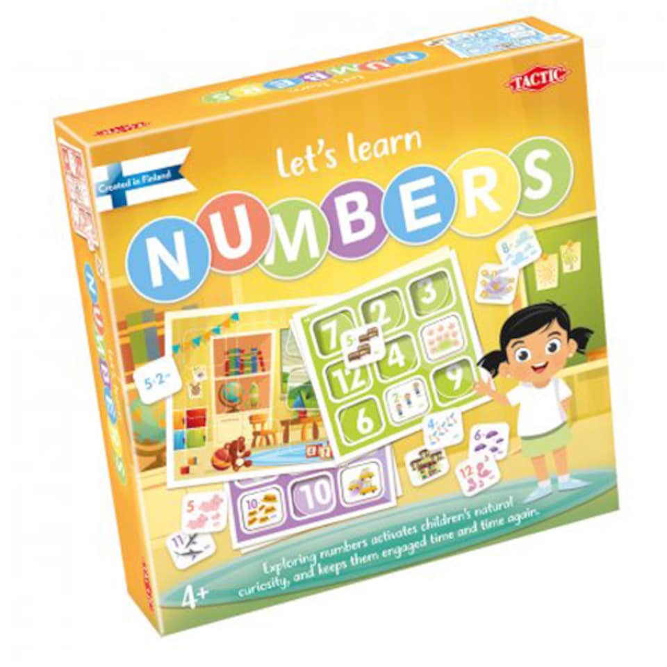 Let's Learn Numbers - Board Game - Brand New