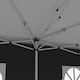 image 9 of Outsunny 3 x 6 m Garden Pop Up Gazebo, Wedding Party Tent Marquee, Water Resistant Awning Canopy with Sidewalls, Windows, Carry Bag, Black