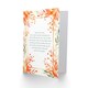 image 2 of Love Your Enemies Sermon on the Mount Orange Floral Christian Birthday Card