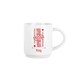 image 3 of King & Queen Stacking Mugs Set Gift - Red Playing Cards Ceramic Cups Set of 2 with Metal Stand, Classic Game Gifts for Couples | White