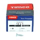 image 3 of Timco - Twin-Threaded Woodscrews - PZ - Double Countersunk - Zinc (Size 12 x 1 - 200 Pieces)