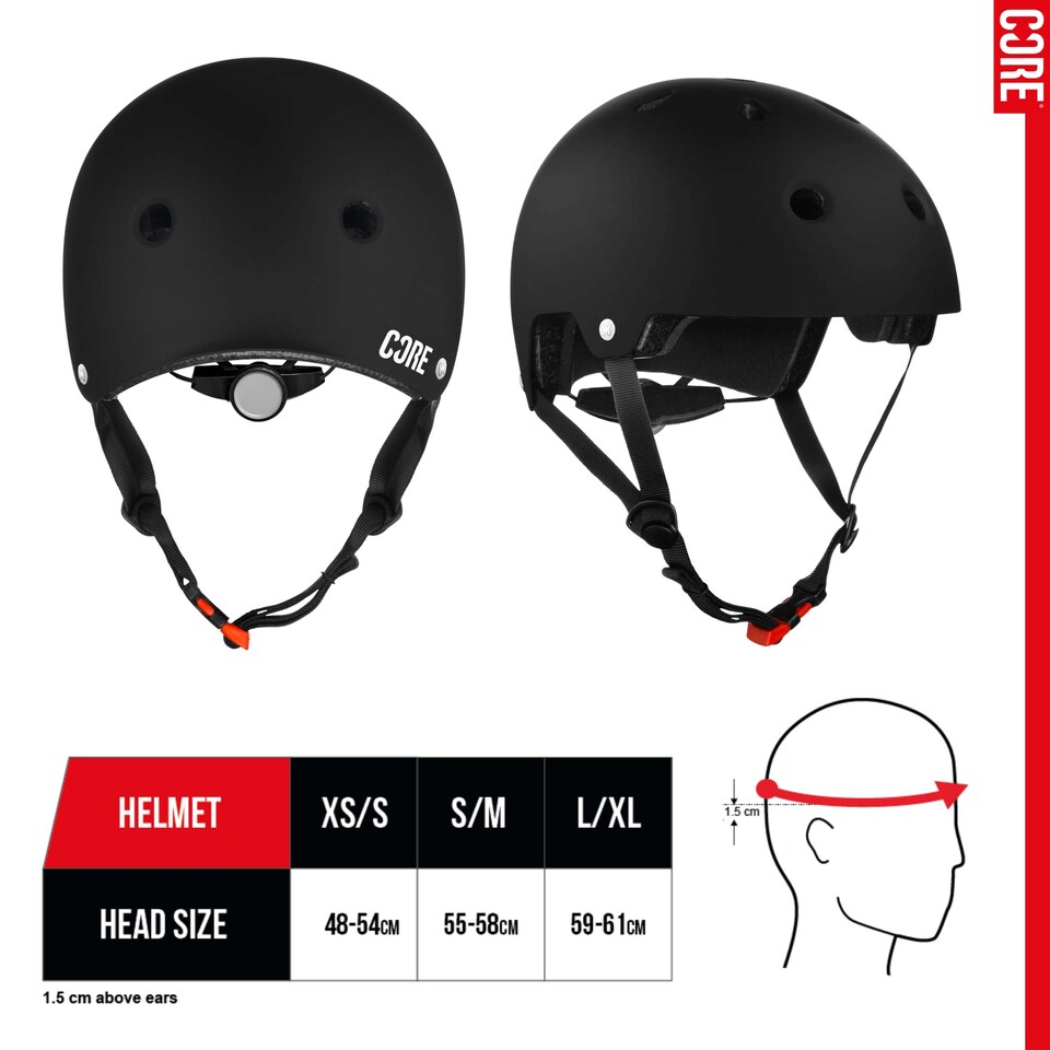 image 1 of CORE Action Sports Helmet
