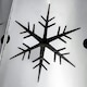 image 9 of HOMCOM Christmas Tree Base Cover with Hollow Snowflake Patterns Xmas Decoration