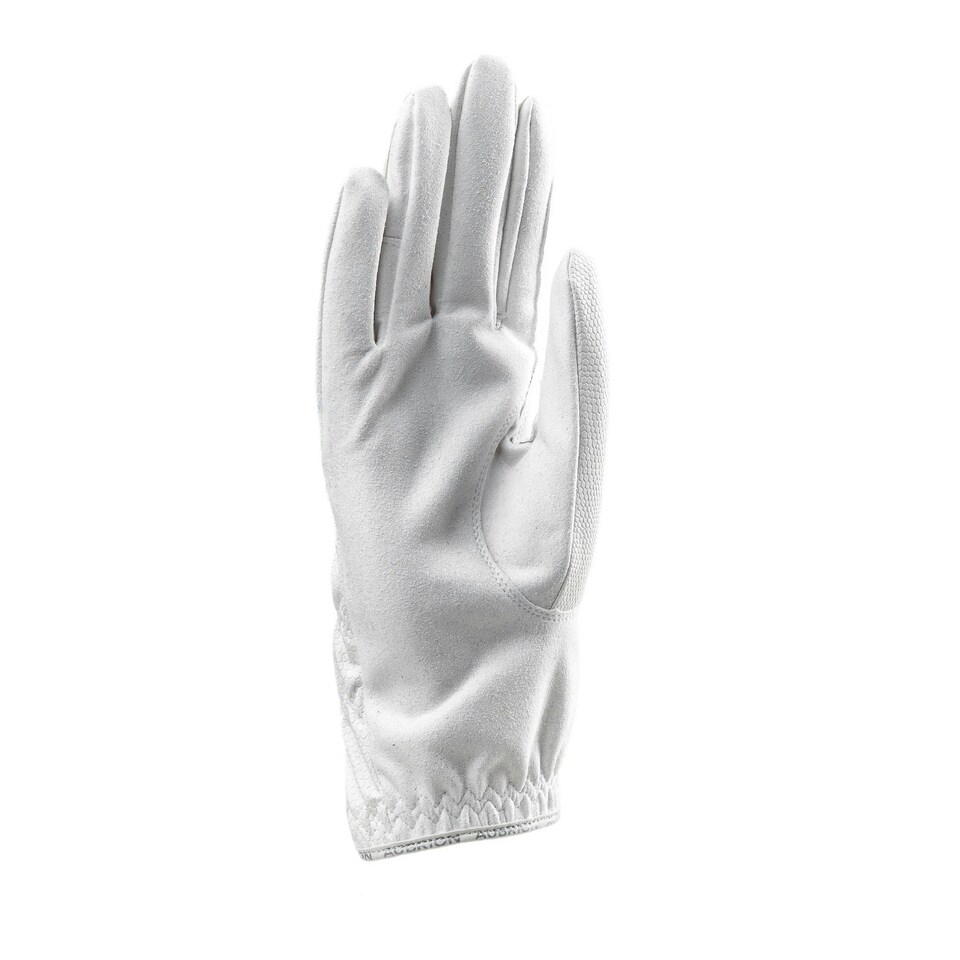 image 1 of Aubrion Womens/Ladies Stadium Riding Gloves - White - XS White | XS