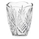 image 2 of Interiors By Premier Modern Crystal Scalloped Vase,Unique Clear Embossed Cylinder Vase,Fluted Design Decorative Vase  For Décor Clear