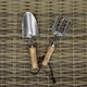 image 3 of Kent & Stowe Kids Hand Trowel and Fork Set, Ash Handles, Stainless Steel Heads | Brown | 1 x Trowel, 1 x Fork | 2