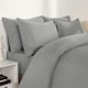 image 1 of OHS 2 x Hotel Luxury Quality Bedroom Housewife Pillowcases, 50x75cm - Grey