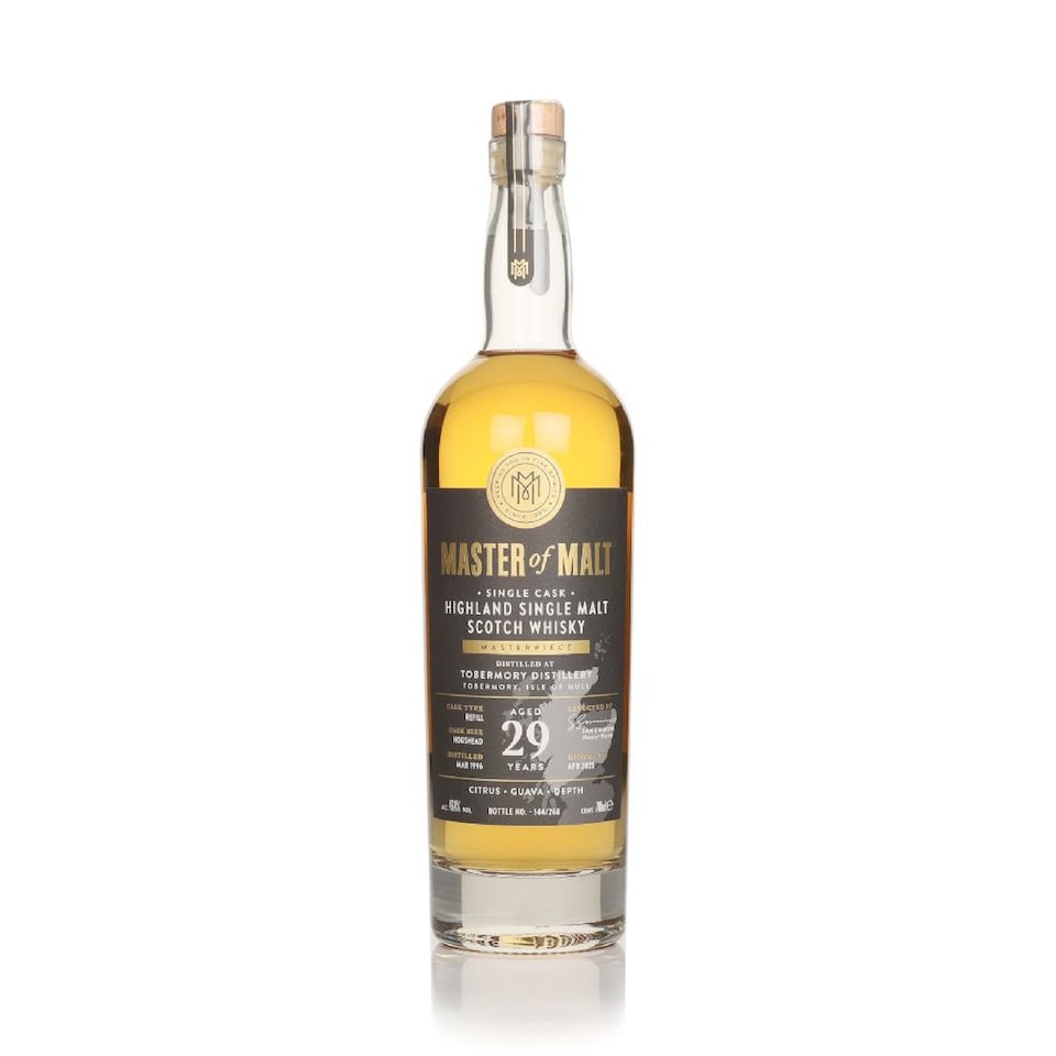 image 1 of Tobermory 29 Year Old 1996 Single Cask - Masterpiece Master of Malt | Clear