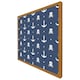 image 4 of Anchor with skull & bones (Picutre Frame) Grey | L