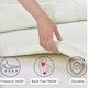 image 3 of 2 inch - 5cm Memory Foam Mattress Topper for Small Double Bed With Removable and Washabel Bamboo Zip Cover and Elastic Strap
