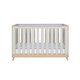 image 1 of Tutti Bambini Hygge Mini Cot Bed - Light Oak/White Sand