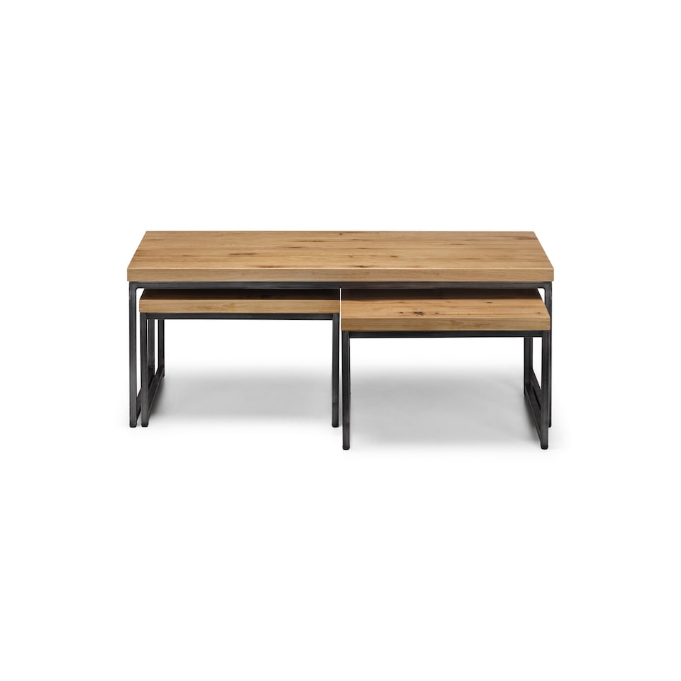 image 1 of Brooklyn Nesting Coffee Tables - Oak