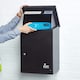 image 2 of SMART PARCEL BOX® Medium Front Access Black Black