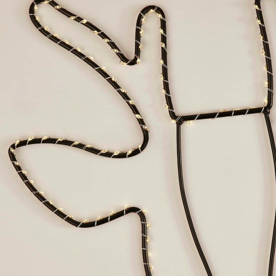 image 1 of Reindeer Head Silver Wire