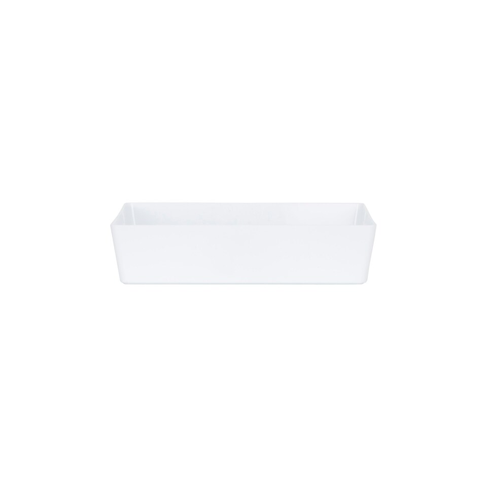 image 1 of Wham Studio 5 x 6L Rectangular Plastic Storage Baskets Ice White White