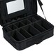 image 4 of Nanshy Travel Makeup Case with Mirror - Professional, Waterproof, Adjustable Compartments