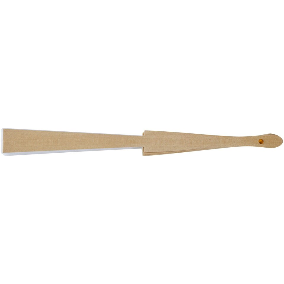 image 1 of Manuela Handheld Fan - White - One Size