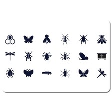 Insect icons (Placemat)