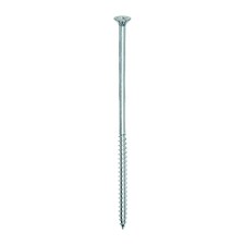 Timco - Solo Chipboard & Woodscrews - PZ - Double Countersunk - Zinc (Size 6.0 x 150 - 100 Pieces)