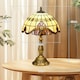 image 3 of HOMCOM Decorative Table Lamp, for Bedroom Living Room, Bulb not Included