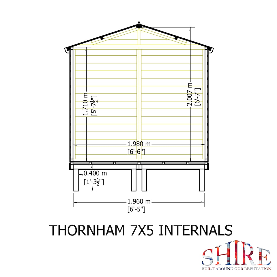 image 1 of Thornham 7 x 7 Summerhouse