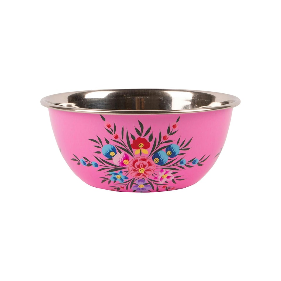 image 1 of BillyCan Picnic Bowl - 18.5cm  - Raspberry Pansy Pink