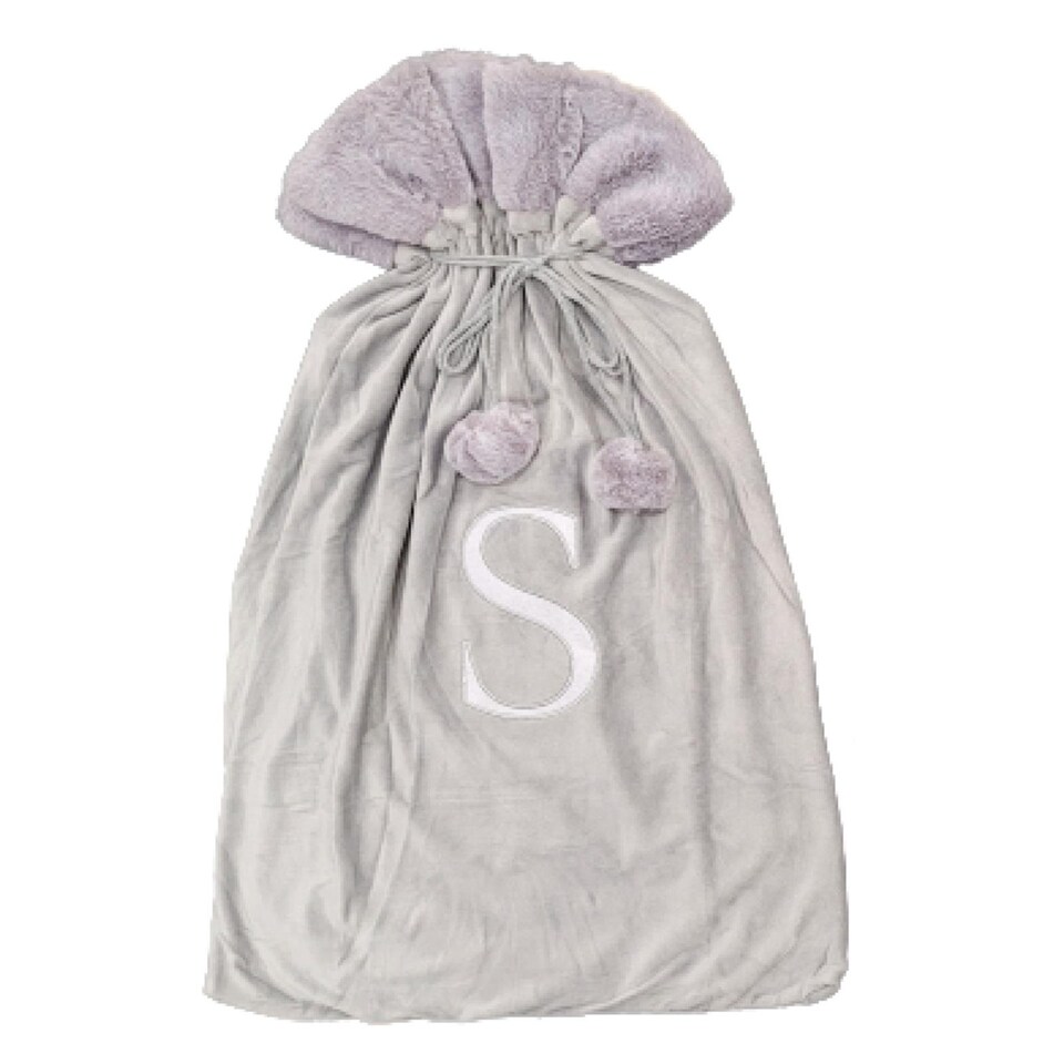 image 1 of OHS Christmas Alphabet Sack, Grey - S