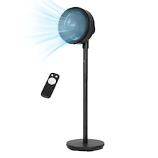 Russell Hobbs 8 Inch Pedestal Circulator Fan with 4 Speed Settings RHPCF825B