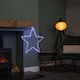 image 3 of 60cm Large Christmas Animated LED Star Silhouette 280 LED Outdoor Garden Decoration